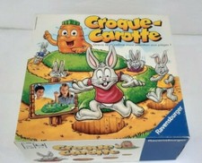 (6) JEU DE SOCIETE " CROQUE CAROTTE "  PAR RAVENSBURGER COMPLET EN BOITE