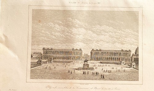 Gravure france 1840 le - ",