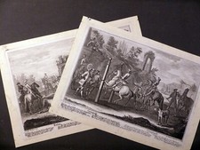 Lot 2 gravures 18e s