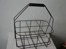  Ancien Casier Porte bouteilles en métal    vin cave DECO