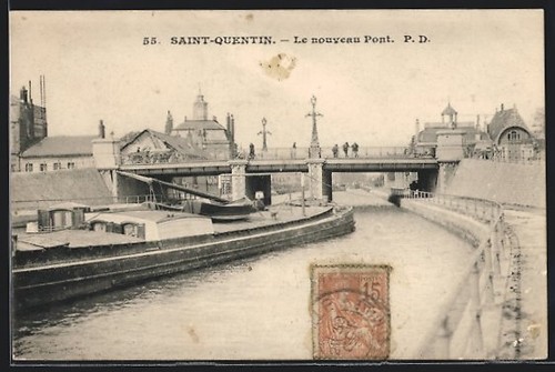 Cpa saint quentin nouveau - cpa, saint-quentin,