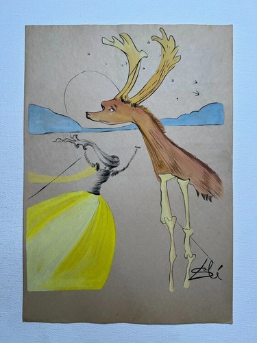 Salvador dali dessin - dali,