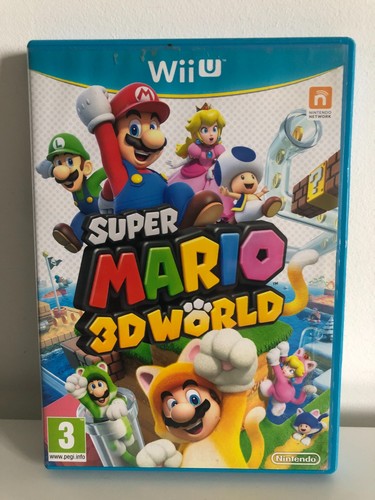Jeu wii super mario - u, 3d
