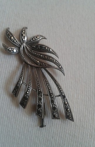 Broche ancienne argent - argent, &