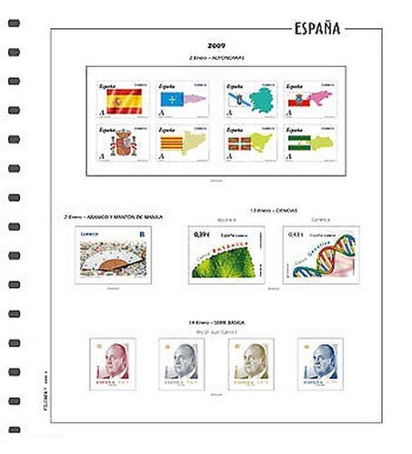 Feuilles timbres espagne - timbres,