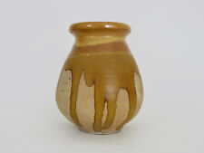 Jarre de Biot en terre cuite à glaçure à col vernissé vintage Provence. XXème