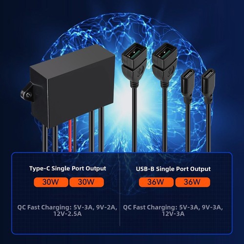 Module charge rapide - charge, usb