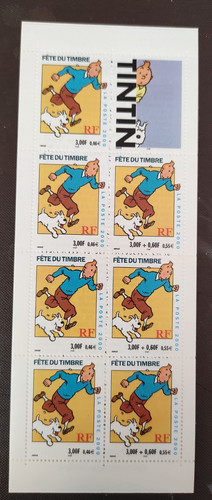 Carnet timbres tintin - carnet,
