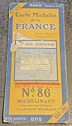 Carte michelin 86 - michelin,