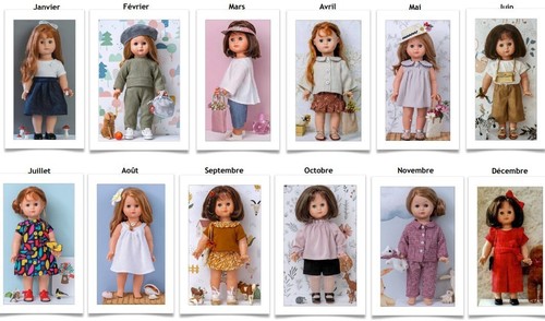 Patron original poupees modes - original,