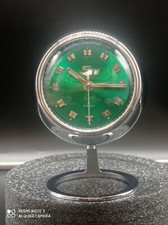 Ancien Réveil FASHION 2 Jewels mécanique SPACE AGE années 70 Déco Design vintage