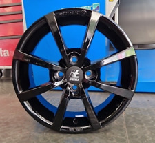 1 Jante En Alliage 15 Pouces Fiat 4X98 6.0X15 ET35 Itwheels Alice Noir Brillant