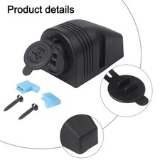 Caravane camping-car fourgon bateau camping-car double prise USB avec couvercle