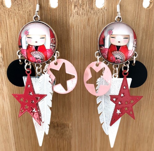Boucles oreilles cabochon - boucles,