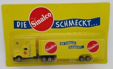 HIGH SPEED GRELL HO 1/87 CAMION TRAILER TRUCK KENWORTH T800 BOISSON SINALCO BOX