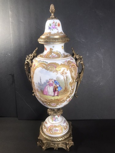 Antique sevres hand - antique, painted