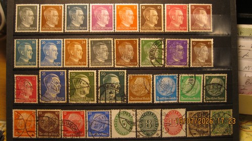 Lot timbres anciens allemands - timbres,