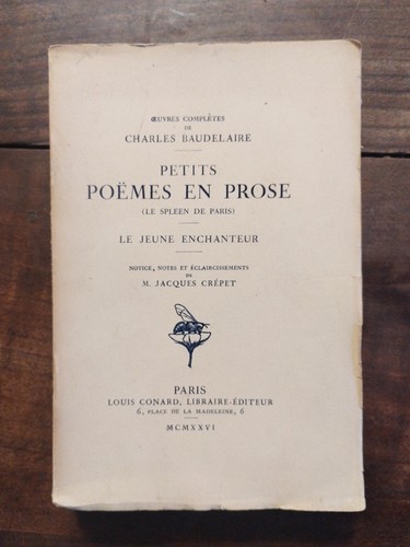 Petits poëmes prose - en,