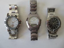 LOT de 3  Montres Homme 2 EVE