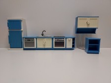 PLAYMOBIL 5329 Cuisine Victorienne Four Frigo Meuble évier divers