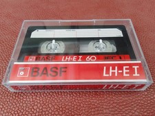 2 X BASF LH-E I 60 Vintage 1985 Cassette Audio Tape Blank IEC I TYPE I Germany