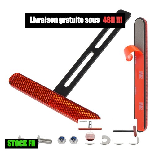 Catadioptres arrière moto led - arrière,