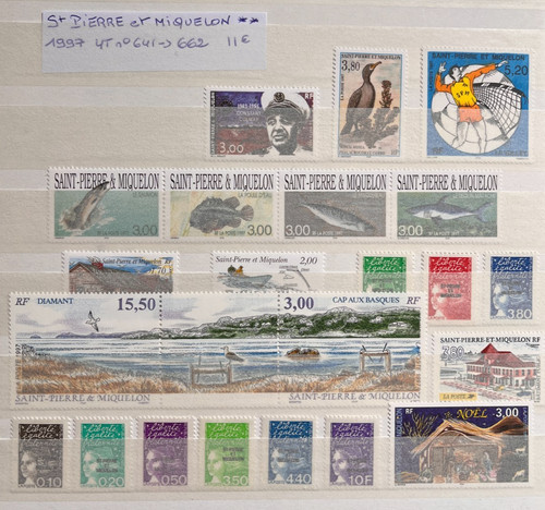 Timbres saint pierre - saint,