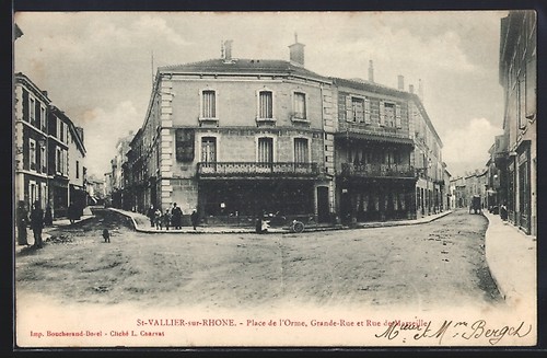 Cpa vallier sur - cpa, st-vallier-sur-rhône