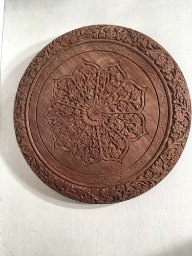 Plateau bois rond sculter - plateau,