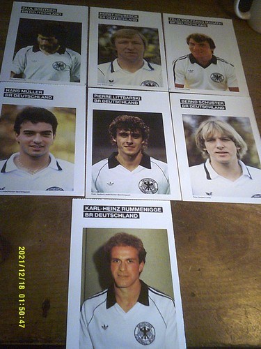 1988 football fiches - football,