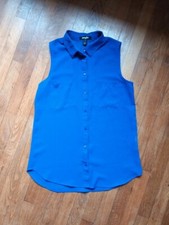 haut top voile femme bleu vif - taille XS Jennyfer