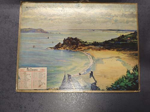 Ancien calendrier poste - ancien,