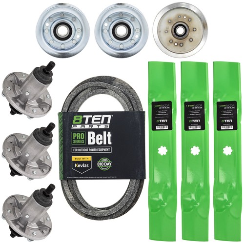 8ten deck kit blade spindle - deck,