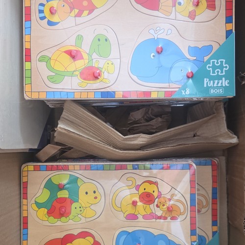 Puzzle enfants bois à - bois,