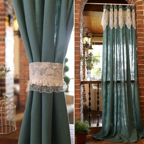 Rideaux vintage dentelle - vintage, en