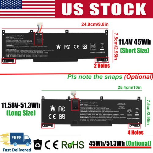 45wh 3wh rh03xl battery for - rh03xl,