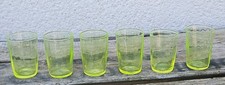 SERVICE DE 6 PETITS VERRES