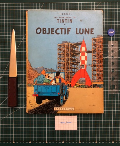 Tintin objectif lune - objectif,