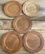 Assiettes en Teck Danemark