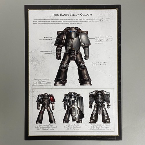 Acier mains légion - mains,