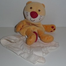 Doudou Chat Sucre d'Orge - Collection Cajou