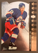 TEEMU SELANNE 1994 UPPER DECK SP DIE CUT SP-88