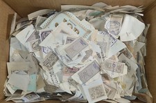 Timbres fiscaux anciens gros lot 800 grammes années 1880 à 1910