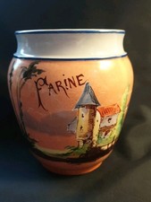 RARE ANCIEN POT A FARINE