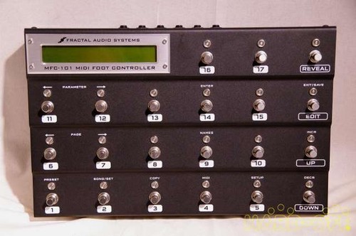 Processeur guitare fractal - processeur,