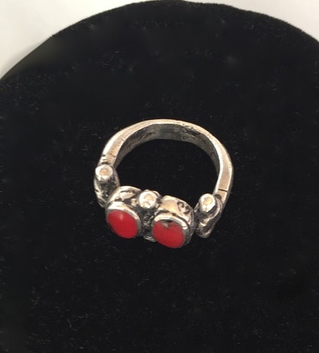 Bague argent cabochons - bague/,