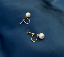 Boucles oreilles perle - d'oreilles,