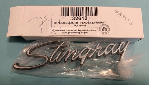 Emblem stingray aile - "stingray",