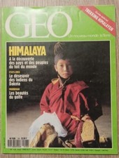 GEO MAGAZINE N° 126 AOUT 1989 - HIMALAYA - MAG REVUE