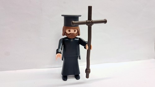 Custom playmobil prêtre - custom,